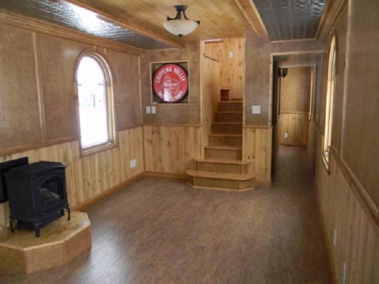 Caboose Transformed Into a Tiny House. Check out How This Couple Lives Inside a Caboose!