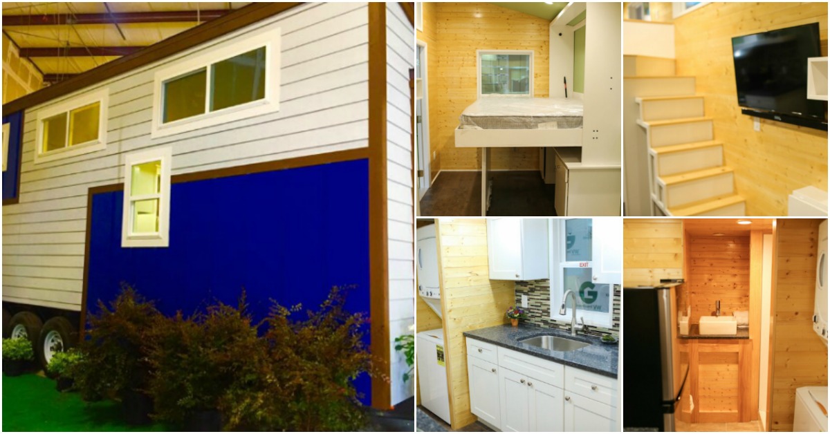 The Fontana by Cornerstone Tiny Homes is Ridiculously Spacious {Tiny ...