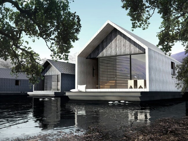Eco Floating Homes Took Pairing Water and Tiny Houses to Perfection