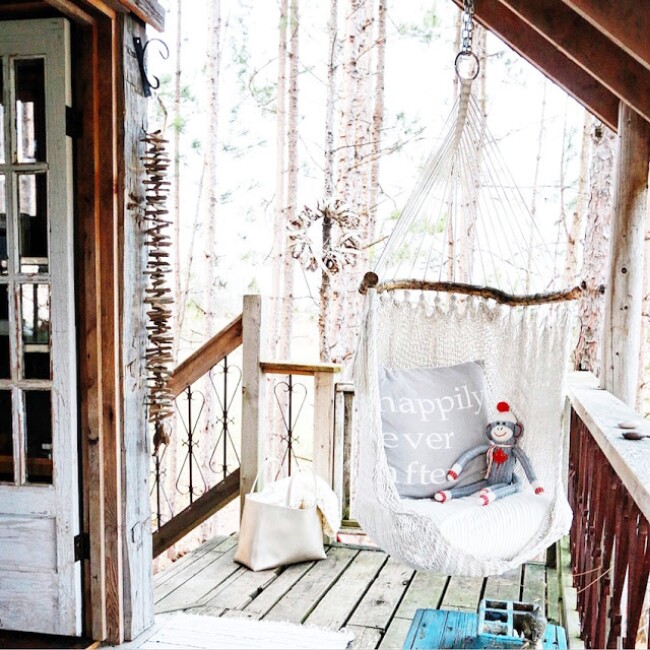 Rustic Tiny Treehouse Rental Business Provides a Second Income Stream to Owners