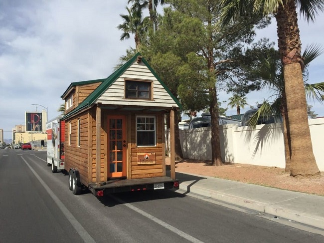Young Couple Took Tiny House Love and True Love on a Road Trip!