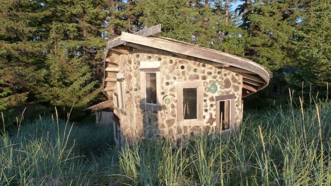 This Magical Tiny Home Was Constructed From Bottles, Bones, and Driftwood