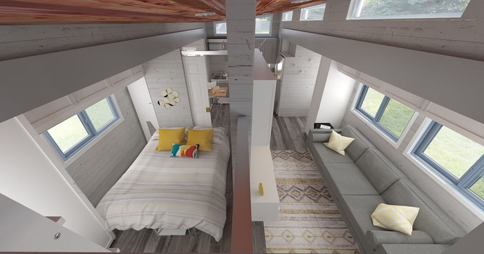 Push a Button and This Innovative Tiny House Almost Doubles in Size!