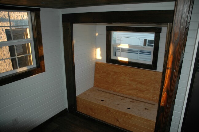 Young Couple's Custom Tiny Home is Popping Out of its Seams