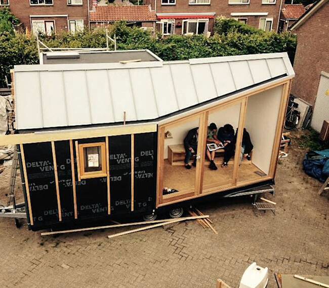 Dutch Tiny House Company Woonpioniers Takes Minimalist Design to a New Level
