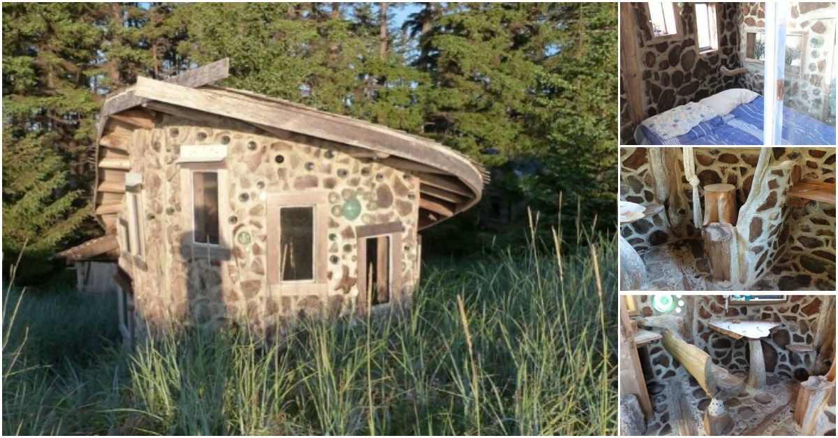 This Magical Tiny Home Was Constructed From Bottles Bones 