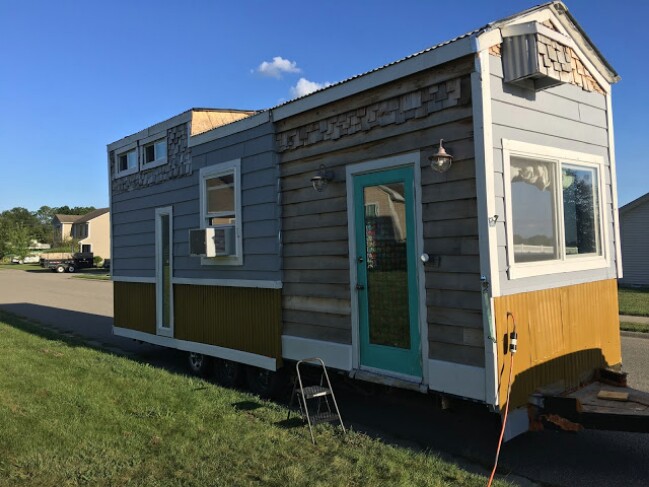 This 299 Square Foot Unique Tiny House Could Be Yours!