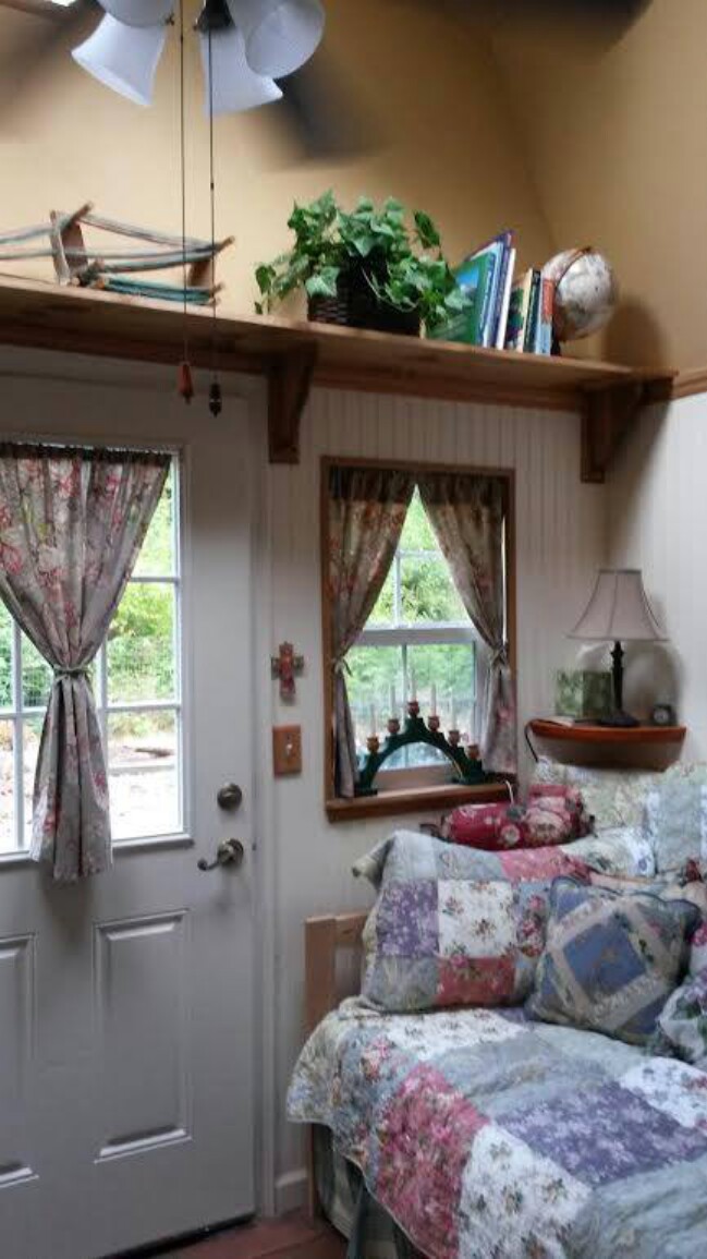 Aging Woman Turns 192 Sq. Ft. Shed into Future Tiny Home