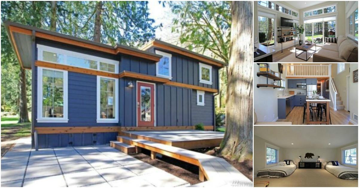 Experience The Lake Life In A Luxurious Tiny House By Whatcom Lake