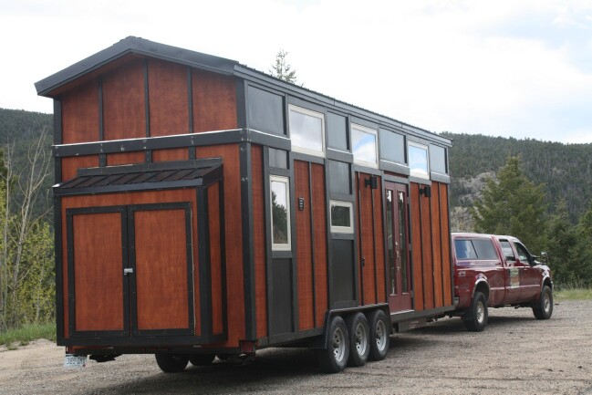 Little red tiny house by Simblissity