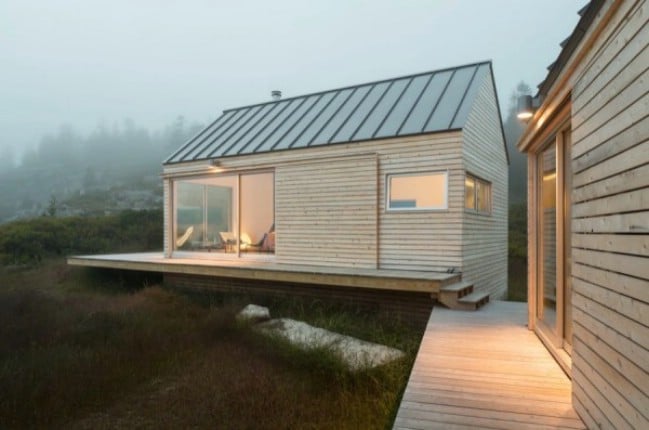 Trio of Modern Tiny Houses in Maine