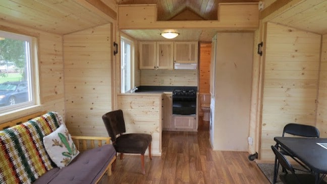 Tiny House with pull-outs