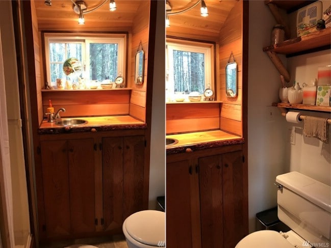 Adorably Charming Tiny Cabin for Sale in Olympic National Park