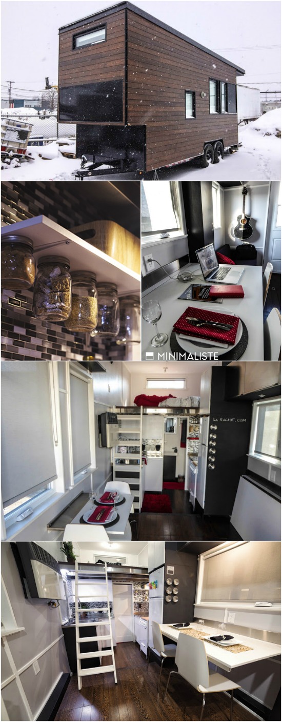 The Sequoia is a 220 SF Modern Tiny House by Quebec Company ...