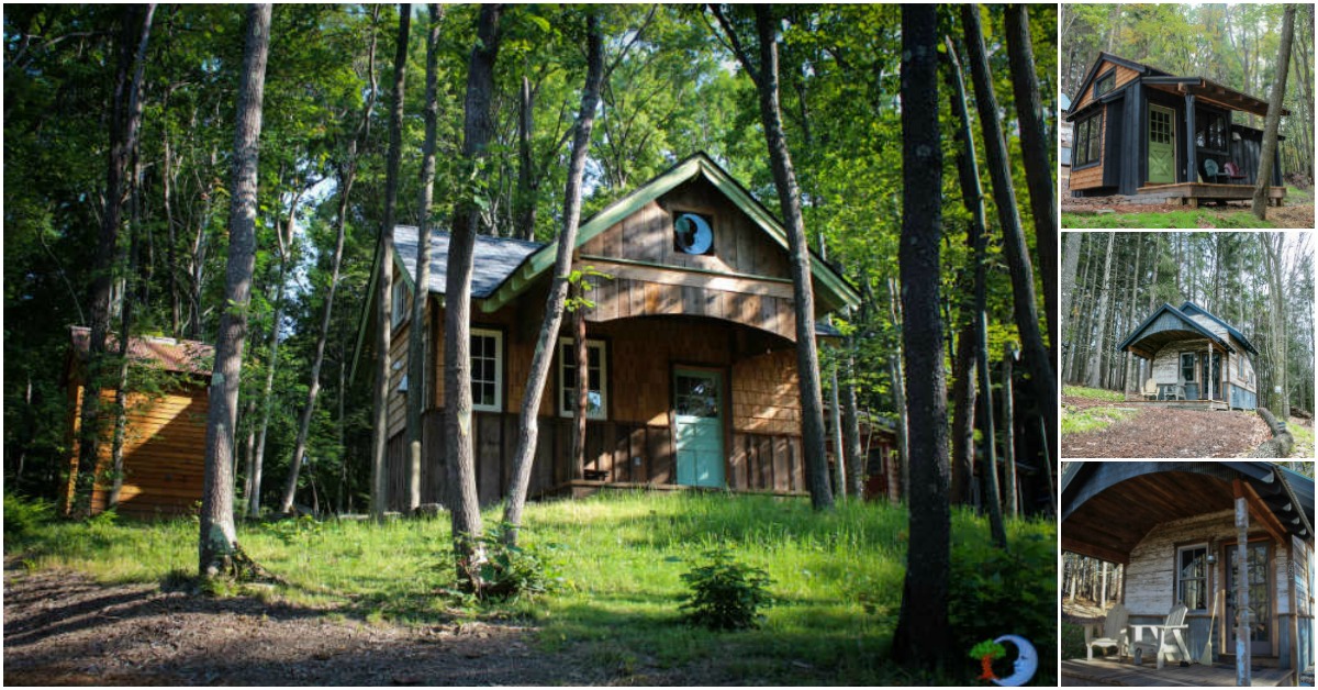 Book Your Favorite Tiny Cabin at Blue Moon Rising in Maryland - Tiny Houses