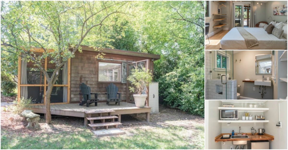 Stay In This Tiny Urban Cottage Next Time You Re In Atlanta Tiny