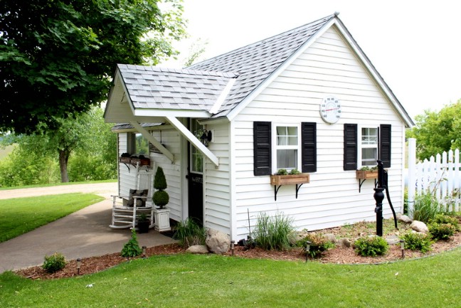 Blogger Remodels Detached Garage into Stunning Guest House