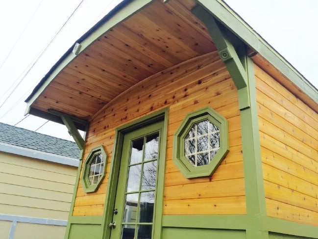 Hit the Road in this 198sf Irish Caravan by Tiny House Cottages