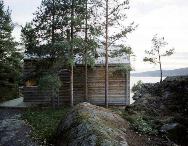 This 377sf Tiny House is Hidden in the Woods of Norway
