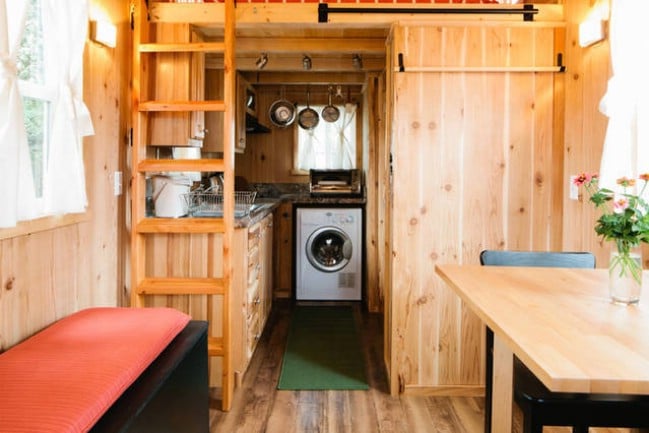 Beautifully Cozy and Rustic 255sf Tiny House Cabin for Sale in Portland