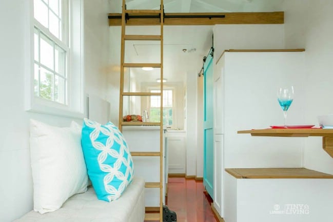 Red and Blue Shonsie by 84 Lumber - Tiny House Tour