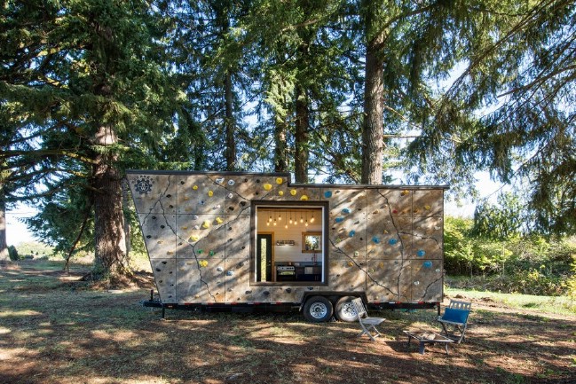 Climbing Enthusiast Couple Design Ultimate Tiny House for Adventurers