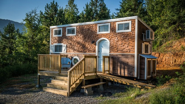 Old Blue Tiny House