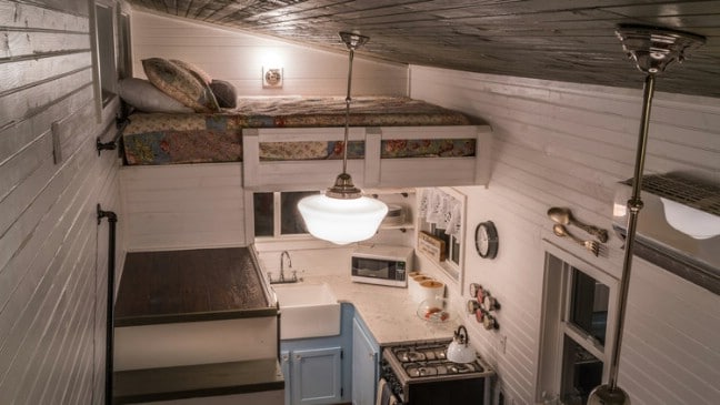 Old Blue Tiny House