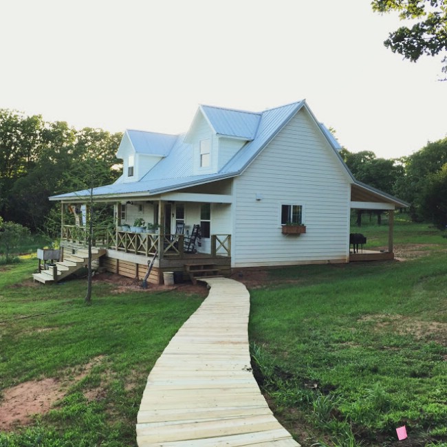 Oklahoma Couple Simplify Life in 1,000 Square Foot Farm House
