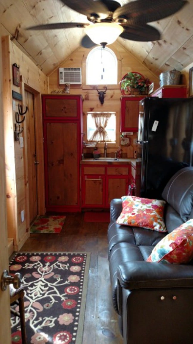 200 Square Foot Tiny House on Wheels by Hummingbird Housing in Georgia