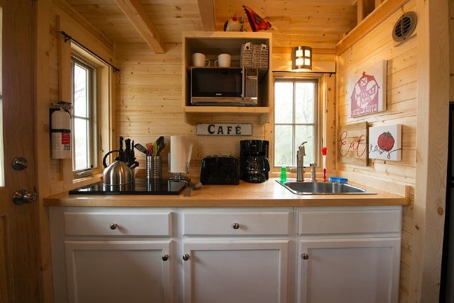 Stay in the Casa Rosa at Austin’s Original Tiny Home Hotel in Texas