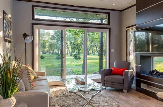 Stunning 540 Square Foot Tiny House at Ontario Resort Sleeps Up to Six
