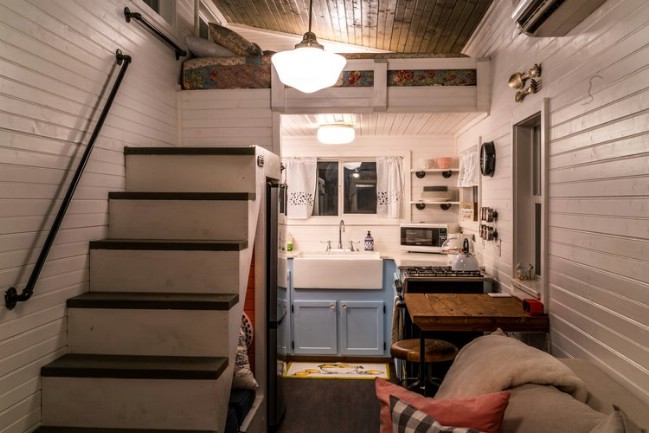 Old Blue Tiny House