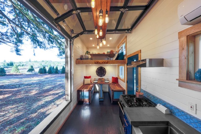 Climbing Enthusiast Couple Design Ultimate Tiny House for Adventurers 