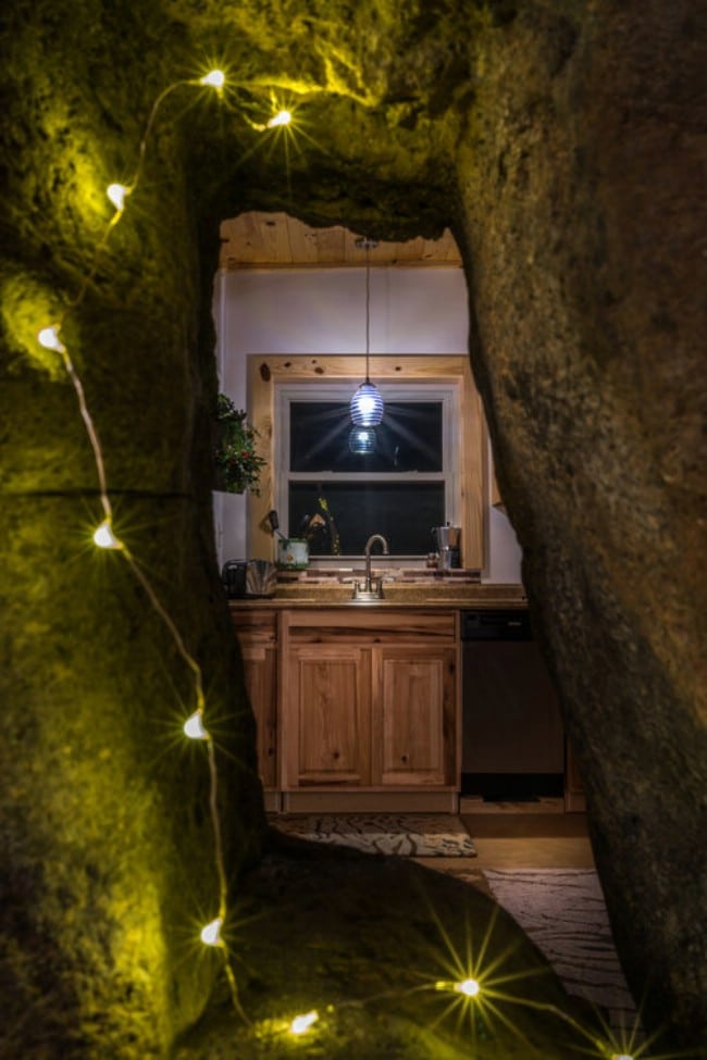 Bedrock Cave Tiny House
