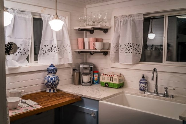 Old Blue Tiny House