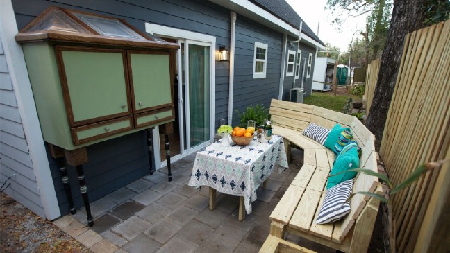 Busy Couple Design and Build Tiny Victorian House with Help of Tiny House Nation