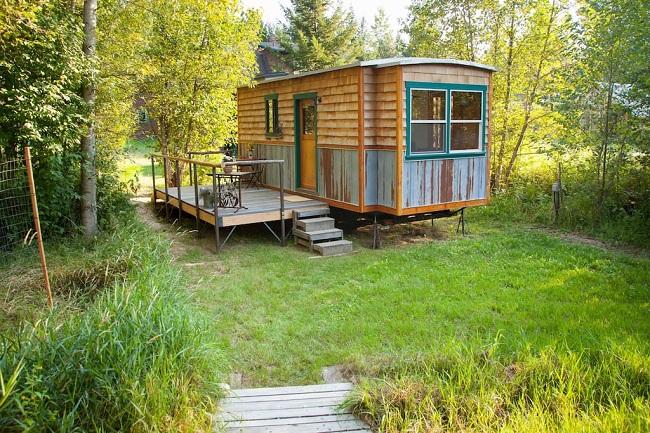 Try Out “Tiny Living” in the 200sf Garden Caravan in Idaho