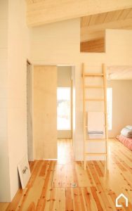 Modern and Minimalist 700 Square Foot Tiny House by Ma Maison Logique