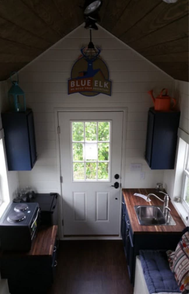 200 Square Foot Brookside Tiny House by Blue Elk