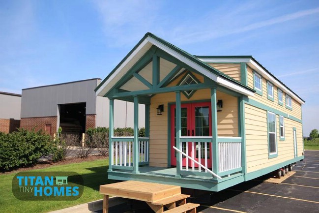 The Delightful 400 Square Foot “DeeDee” by Titan Tiny Homes