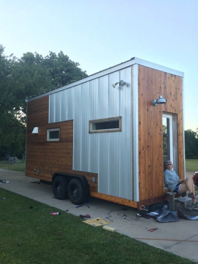 The Skinny Tiny House by Small Dwellings Company for Sale at $30,000