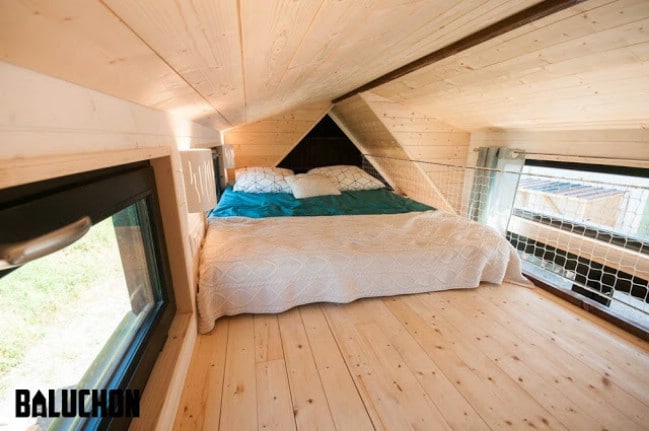 Open and Stunning Tiny House Made for Horse Farm in France by Baluchon