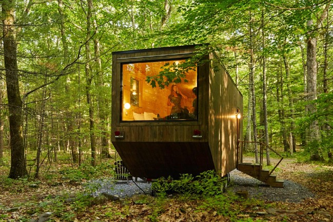 Get Away From It All in The Maisie Rental Tiny House in New York