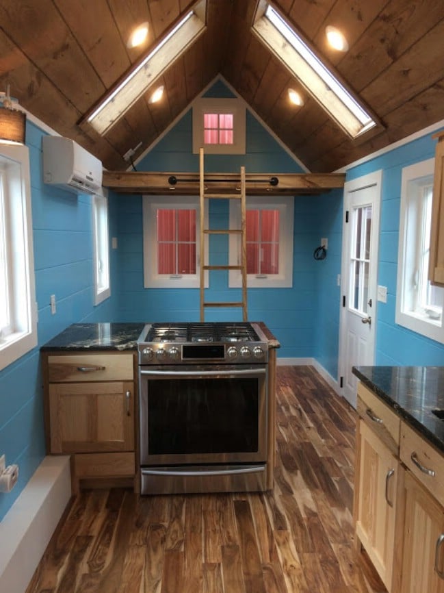 Young Family Designs Blueridge Tiny House with Timbercraft Tiny Homes