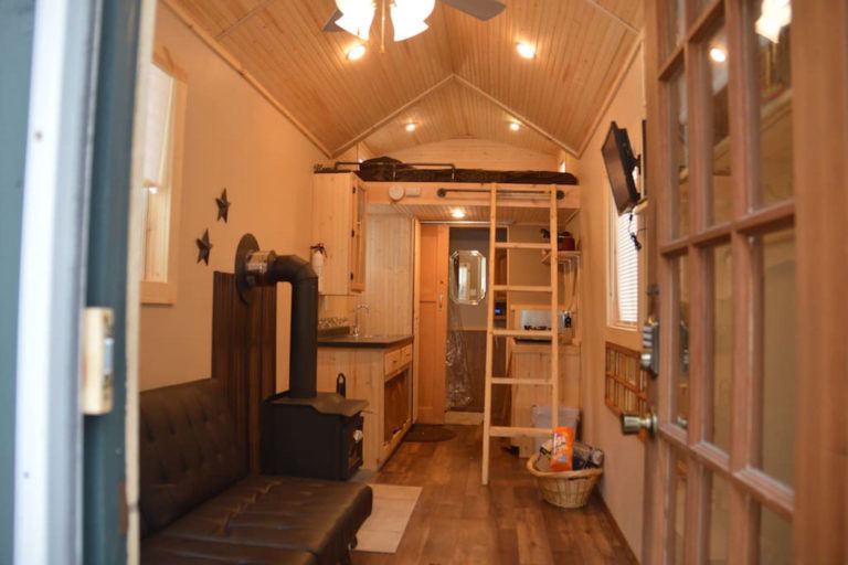 Fully Furnished 200 Square Foot Tiny House for Sale in Wisconsin