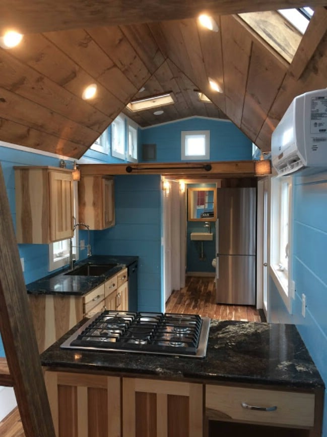 Young Family Designs Blueridge Tiny House with Timbercraft Tiny Homes