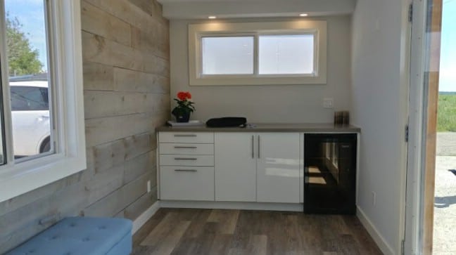 Modern 160 Square Foot Tiny House Made Out of Shipping Containers