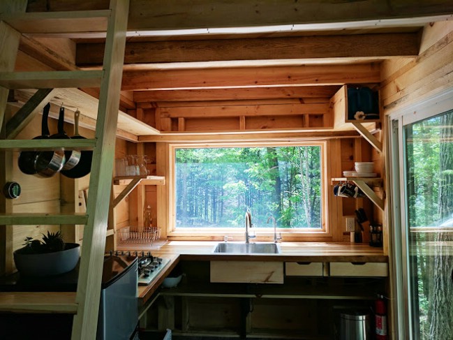 Rent the Auburn Tiny House from Cabinscape in Ontario