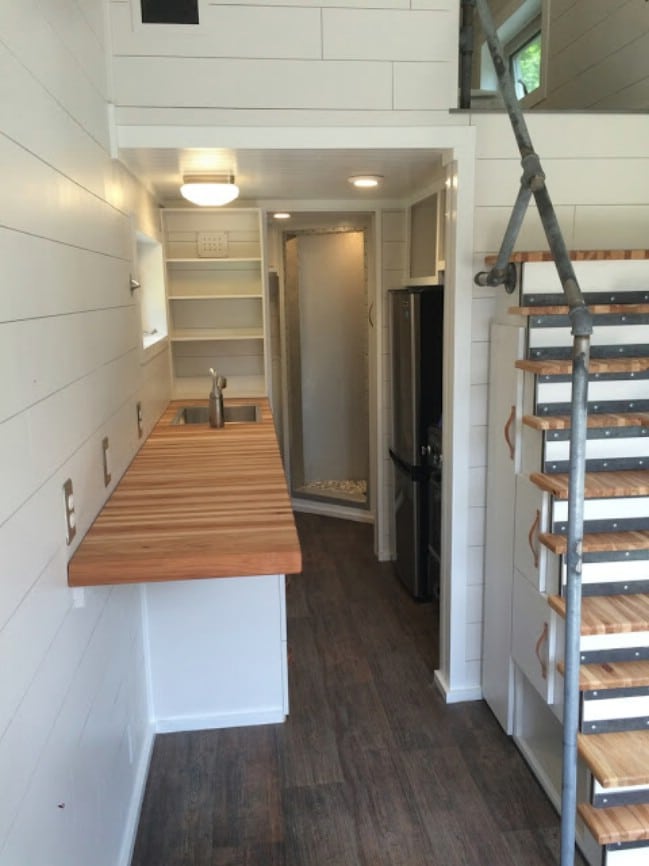 The Skinny Tiny House by Small Dwellings Company for Sale at $30,000